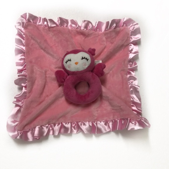 pink satin baby blanket